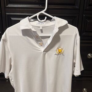 Peter Millar Golf Shirt with Presidents Cup Logo